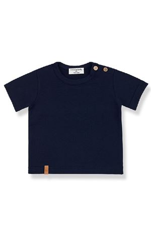 T-shirt girocollo in cotone stretch 1+ IN THE FAMILY | XAVIERBLUNOTTE